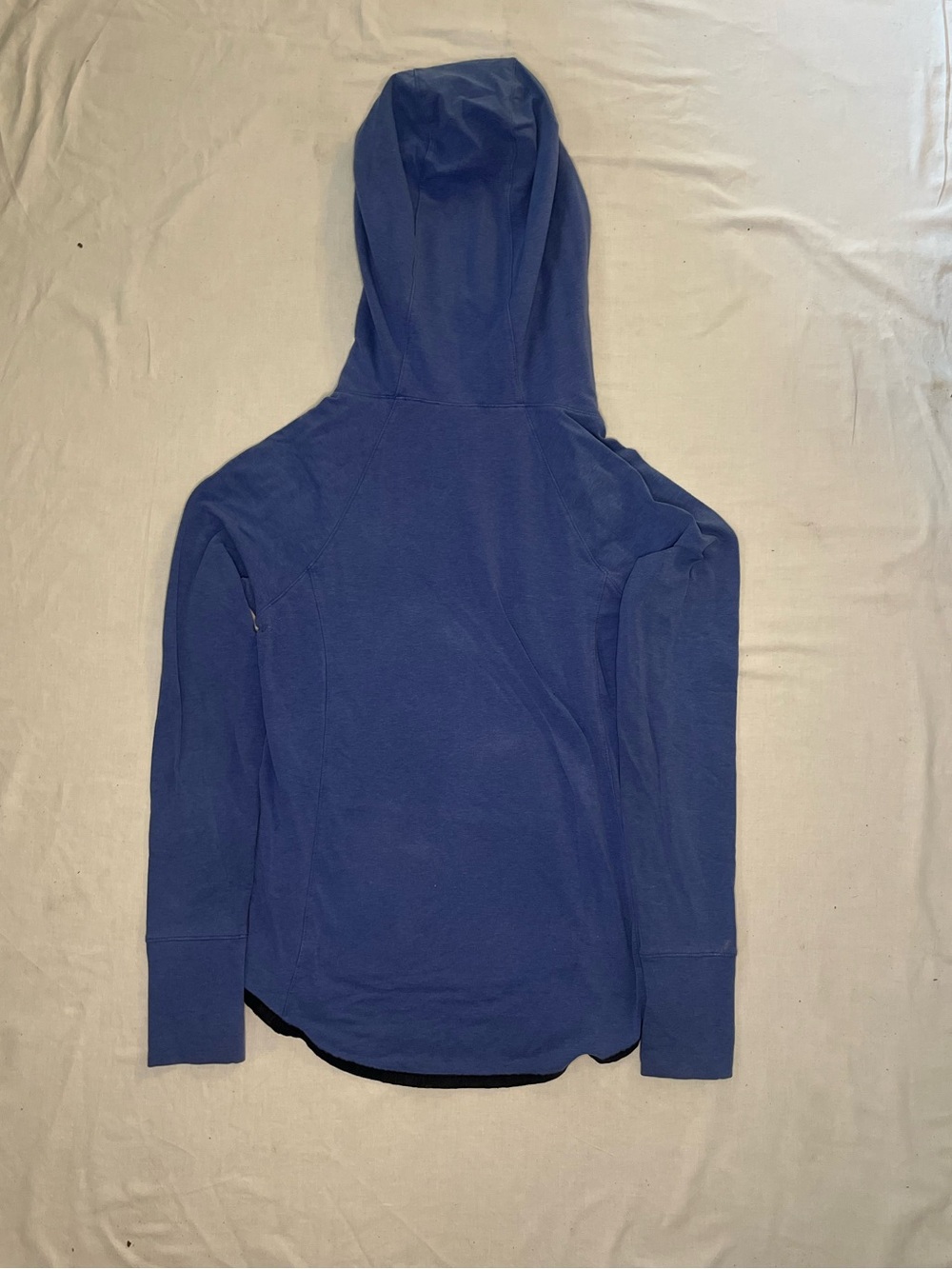 Athleta Blue Hooded Pullover Size Small - Picture 6 of 6